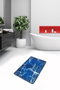 Mijölnir Alfombrilla de Baño 100% Poliéster Antialérgica Antideslizante Suave Cómoda 40x60 cm